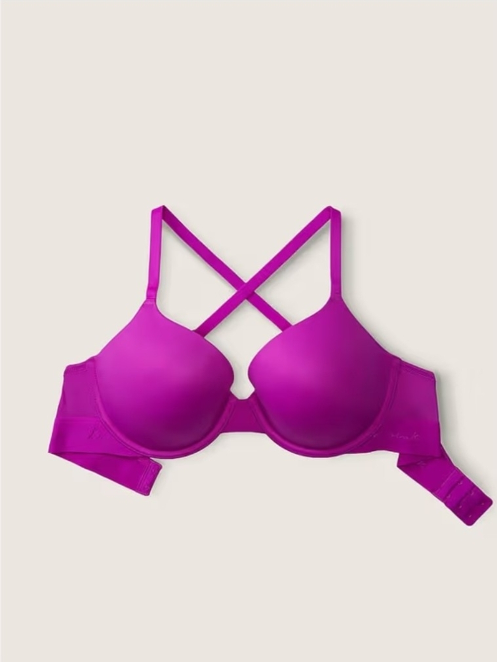 VICTORIA'S SECRET PINK Everyday Padded T-Shirt Bra - Fuchsia 36 B
